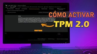 Cómo Habilitar TPM para Windows 11 ✅ [upl. by Yerggoeg]