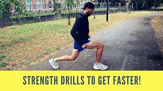 Running Drills to Improve Form Cadence and Become a FASTER Runner [upl. by Einoj100]