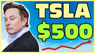 Tesla DESTROYS HATERS TSLA Stock To 500 Soon [upl. by Salvucci]