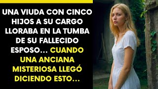 UNA VIUDA CON CINCO HIJOS A SU CARGO LLORABA EN LA TUMBA DE SU FALLECIDO ESPOSO CUANDO [upl. by Turtle]