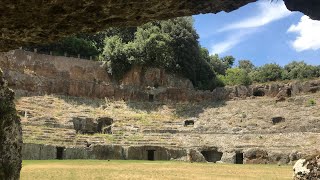 A Roman Amphitheater Carved from Lava [upl. by Selrahcnhoj818]