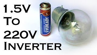 How to Make AAA 15V Battery to 220V AC Inverter [upl. by Irret]