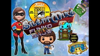 Silent Mike Funko Pop Show 102  SDCC 2017  Why is Batman so blue [upl. by Idnar18]