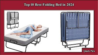 ✅ Top 10 Best Folding Bed in 2024  Best Folding Bed [upl. by Regazzi943]