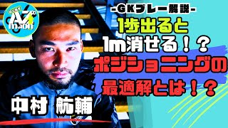 【GK解説】中学生でもわかる！ゴールを疑似的に小さくする方法を超論理的に解説！サッカー ゴールキーパー サッカー日本代表 football キーパー gk 中村航輔 イーフト [upl. by Bremer]