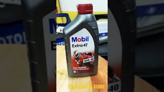 Mobil Extra 4T 10w40 Semi Synthetic Motorcycle Oil shorts [upl. by Brooke]