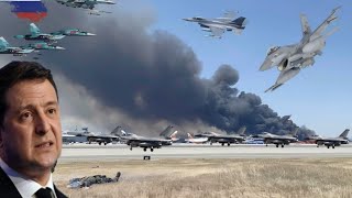 3 Minutes Ago Russia Attacks Air Base in Kiev and Destroys 12 US F16s That Had Just Landed [upl. by Ttcos798]