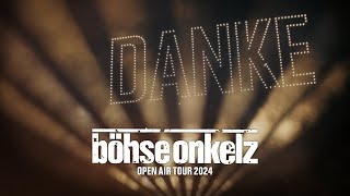 Böhse Onkelz  Open Air Tour 2024 ein kleines Dankeschön [upl. by Erida558]