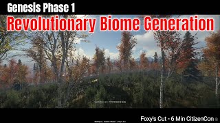 TLDR  6 Min CitizenCon  Foxys Cut 1  Genesis 1  Revolutionary Biome Generation 4k [upl. by Yekciv]