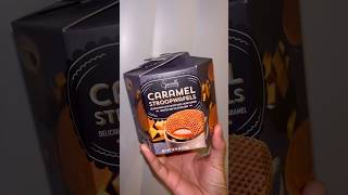 made netherland caramel stroopwafel aldi holland coffee cinnamon [upl. by Brabazon]