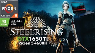 Steelrising  GTX 1650 Ti Laptop  Ryzen 5 4600H  Lenovo Ideapad Gaming 3 [upl. by Llehsam637]