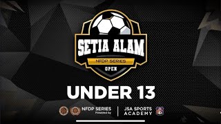 Setia Alam NFDP Series Open 2024 Suku Akhir U13  PLD Munshi Melaka vs KE VII FC [upl. by Trevor919]