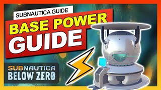 ⚡️ BEST WAY TO POWER YOUR BASE USING BEST FUEL FOR BIOREACTOR ROOT PUSTULE  Subnautica Below Zero [upl. by Halilad]