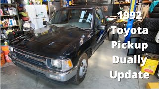 1992 Toyota Pickup Dually Bed Build Update [upl. by Suoicserp]