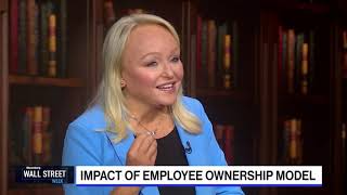 CNG CEO Kathy Bolhous on Bloomberg Wall Street Week Employee Ownership in Action [upl. by Etem]