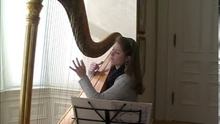 Zabel  Marguerite at the Spinning Wheel  Erin Hansen Harp [upl. by Solohcin]