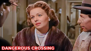 Dangerous Crossing 2024 Jeanne Crain amp Michael Rennie [upl. by Anahahs]