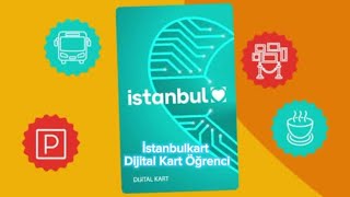 İstanbulkart Dijital Kart Öğrenci  İstanbulkart Dijital Öğrenci Kartı Nasıl Alınır [upl. by Arymahs]