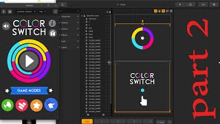 Creating Main Interfacecreating color switch with buildboxpart 2 [upl. by Ludovika]