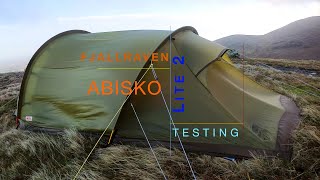 The search is over  ALMOST the perfect tent Fjallraven Abisko Lite 2 [upl. by Anrev800]