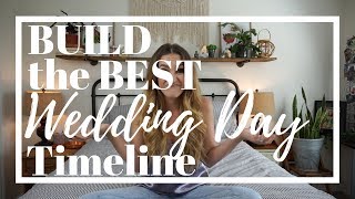 Build the BEST Wedding Day Timeline [upl. by Haskell]