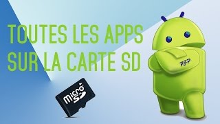 Comment déplacer Applications vers Carte SD [upl. by Huckaby]