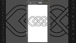 How to Create a Vector in a Circle Symbol in Adobe Illustrator illustratortutorial shorts [upl. by Enelrahs795]