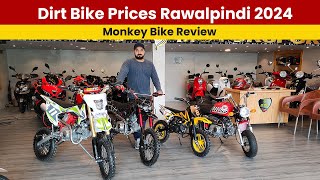 Dirt Bike Prices Rawalpindi 2024  Monkey Bike Review  Low Prices Trail Bikes in Pakistan ZeeVlogs [upl. by Lysander155]