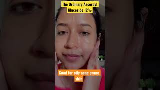 Genuine Review The Ordinary Ascorbyl Glucoside 12 vitaminc skincare youtubeshorts shorts [upl. by Cammie]