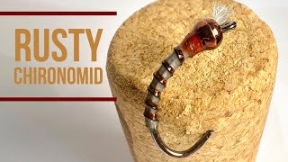 Rusty Chironomid  PYRAMID LAKE  Fly Tying Tutorial [upl. by Petty908]