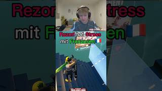 🇫🇷Rezon hat Stress mit Franzosen🇫🇷 rezonay twitch fortnite fortnitepro funny short viral [upl. by Nnairek]