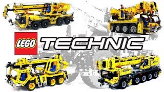 LEGO Technic Cranes – ПЯТЬ ЛЕГО Техник кранов – какой КРУЧЕ [upl. by Atival705]