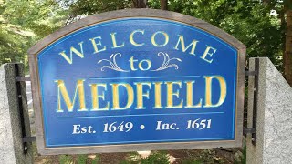 Medfield Ma Driving Tour Best Places to live in Massachusetts [upl. by Nimzay]