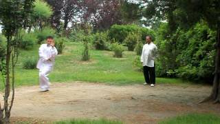 An Wushu  bǎo zhēn bā guà zhǎng [upl. by Jonati]