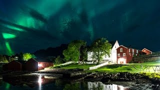 Timelapse of the aurora borealis  The amazing northern lights in Norway [upl. by Simsar]