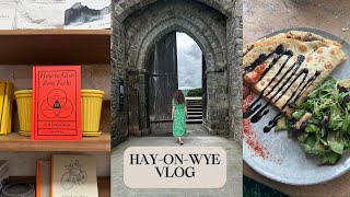 HayOnWye  The Worlds First Book Town  Book Shop Haul  My Book Collection  Cosy Vlog  Books [upl. by Lossa]