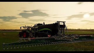 Spreading Digestate From the Biogas Plant  Farming Simulator 22  No Commentary S1EP17 [upl. by Ahsen]