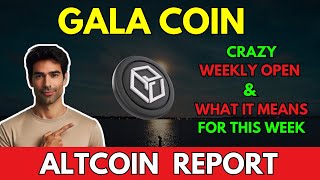 GALA CRAZY WEEKLY OPEN amp What it Means for PRICE this Week  Gala Price Prediction [upl. by Halludba612]