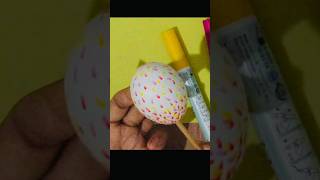 Easy egg shell painting ideas 🐣  egg shell craft shorts eggshells craft [upl. by Hynes]