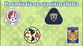 Pronósticos semifinal ida Liga MX  A2023 [upl. by Brathwaite]