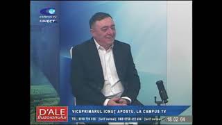 DALE BUZOIANULUI 26 aprilie invitat IONUŢ APOSTU viceprimar Buzău [upl. by Pease]