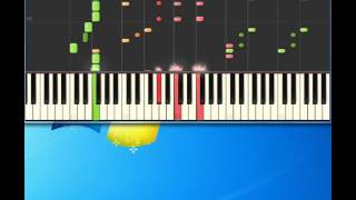 Boney M Daddy Cool Piano tutorial by Synthesia [upl. by Fridell]