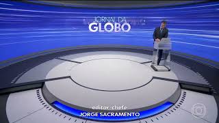 Encerramento do Jornal da Globo com Bruno Tavares 26102024 [upl. by Akenaj]