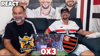 REACT NOVA IGUAÇU 0X3 FLAMENGO  PODE ENTREGAR JÁ 2 MÃOS NA TAÇA [upl. by Old]