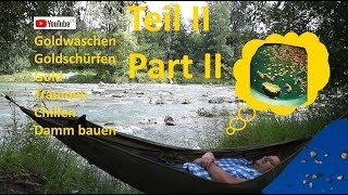 10 Tipps für Anfänger  Goldsuchen Goldwaschen Goldschürfen 27II  Sluice Hängematte [upl. by Fraze]