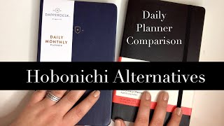 Hobonichi Alternatives  2021 Daily Planner Comparison [upl. by Ailiec]