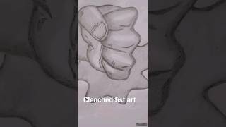 clenched fist tutorial drawing pencildrawingtechniques art shorts song [upl. by Coussoule]