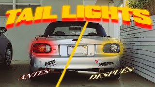 NUEVOS Faros Traseros  GV Taillights para el Miata  Miata Build Ep 8  miata jdm miataclub [upl. by Aracahs656]