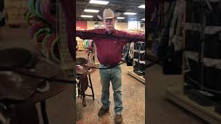 How To Tie A Bosal Headstall [upl. by Netsirk976]