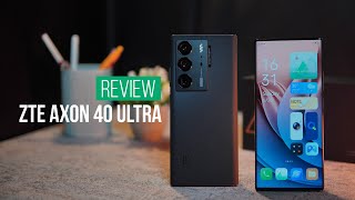 Review ZTE Axon 40 Ultra Under Display Camera [upl. by Maguire]